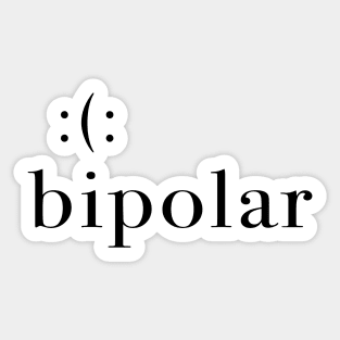 bipolar Sticker